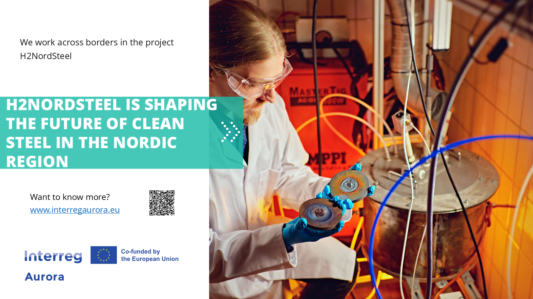 Hydrogen Reduction and Arc Melting of Nordic Iron Ores for Sustainable Steelmaking - H2NordSteel